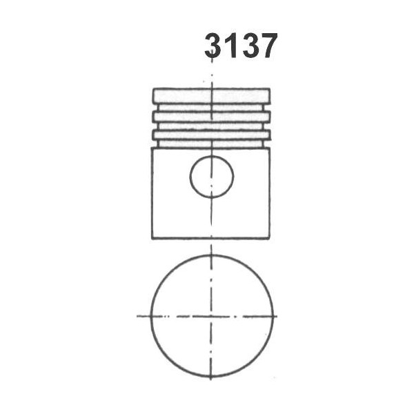 Pistone 3137 - Pistoni Shop